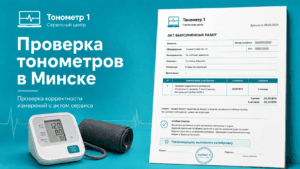 Поверка тонометров в минске